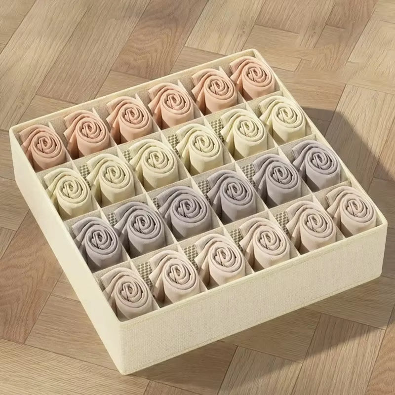 Underwear Bra Socks Storage Box Cabinet Drawer Organizer Socks Scarf Underwear Organizer Box Wardrobe Clothing Storage Organizer
