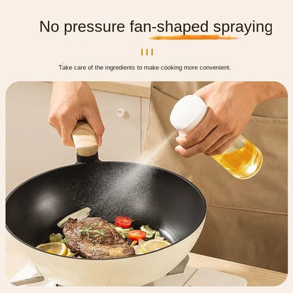 Kitchen Oil Bottle Cooking Oil Spray Olive Oil Bottle Fitness Barbecue Spray Dispenser