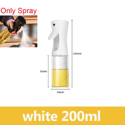 2In1 500Ml Plastic Spray Oil Sprayer Bottle Spray Oil Dispenser Oil Jar Cruet BBQ Kitchen Baking Roasting Picnic Kitchen Tool