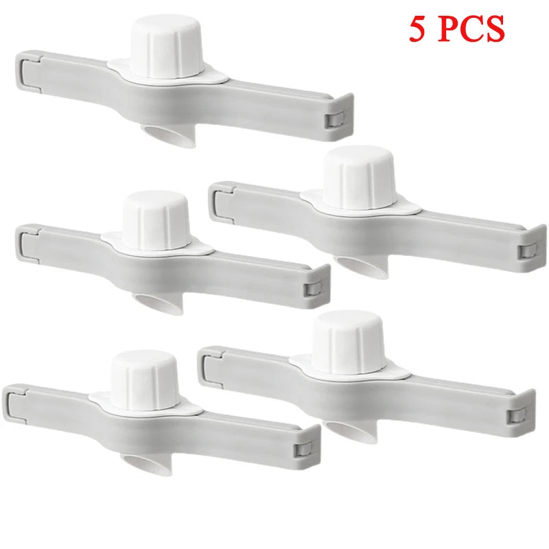 Screw Cap Sealing Clip Seasoning Bag Milk Powder Salt Bag Sealing Clip Snack Food Preservation Clip Gadget Kitchen Accessories
