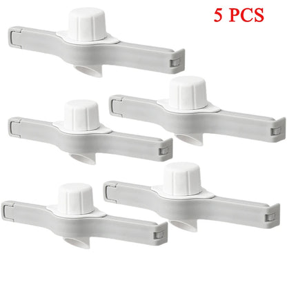 Screw Cap Sealing Clip Seasoning Bag Milk Powder Salt Bag Sealing Clip Snack Food Preservation Clip Gadget Kitchen Accessories