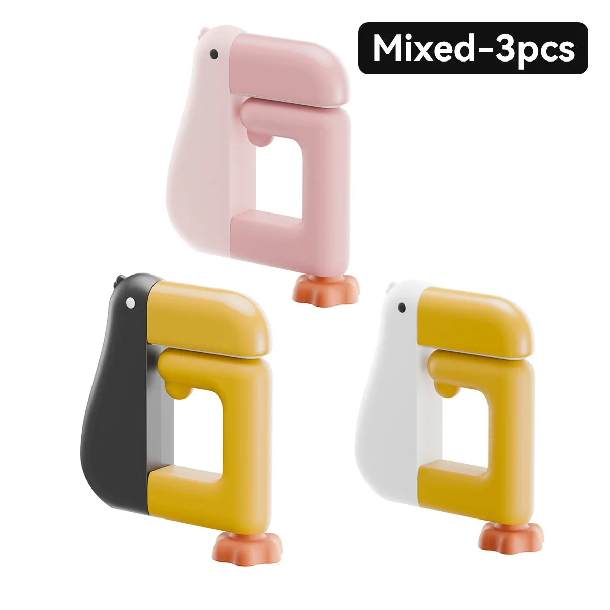 Portable Office Supplies Thinking Duck Hook Hanging Decor Table Interesting Wallet Bag Hook Wall Hanger Bracket Handbag Non Pun