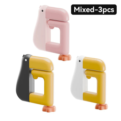 Portable Office Supplies Thinking Duck Hook Hanging Decor Table Interesting Wallet Bag Hook Wall Hanger Bracket Handbag Non Pun