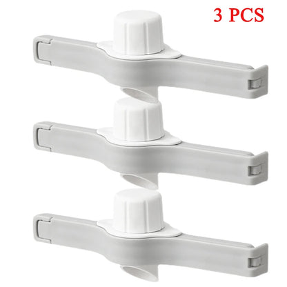 Screw Cap Sealing Clip Seasoning Bag Milk Powder Salt Bag Sealing Clip Snack Food Preservation Clip Gadget Kitchen Accessories
