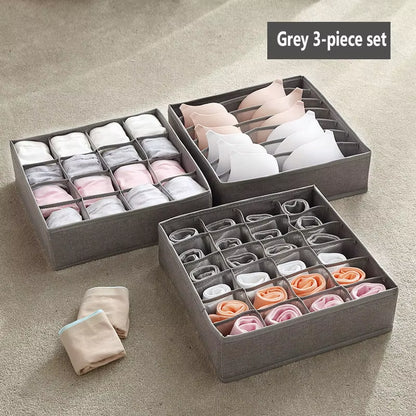 Underwear Bra Socks Storage Box Cabinet Drawer Organizer Socks Scarf Underwear Organizer Box Wardrobe Clothing Storage Organizer